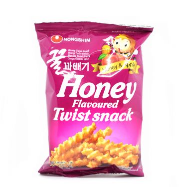 Nongshim Honey and Apple twisted snack	75g