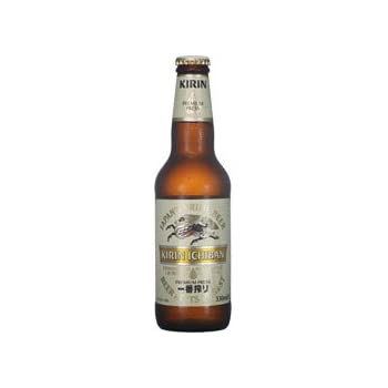 Kirin Ichiban beer bottle		330ml