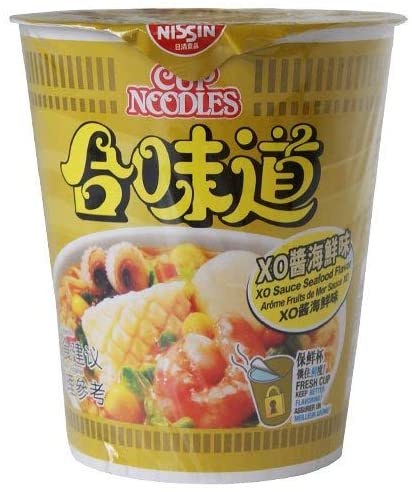 Nissin XO seafood flavour cup