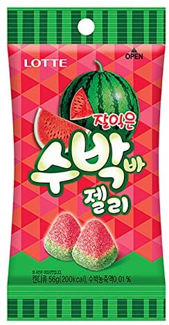 Lotte Watermelon Jelly 56g