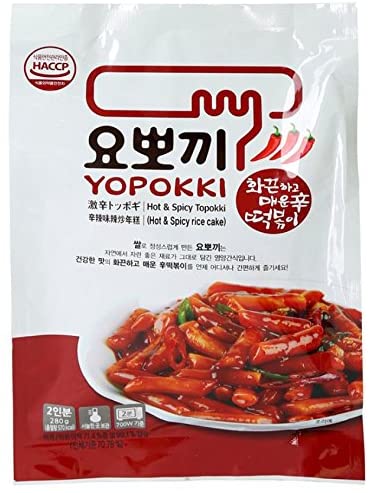 Microwave Yongpoong Yopokki 2 portion hot and spicy