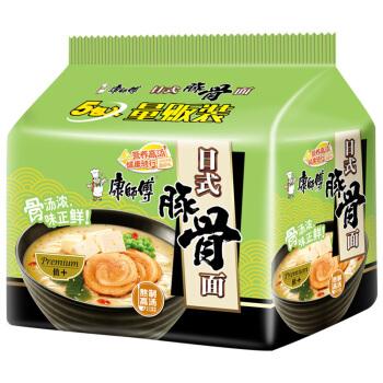 Master Kong noodles pork flavour Japanese style - 5 packs x 102g