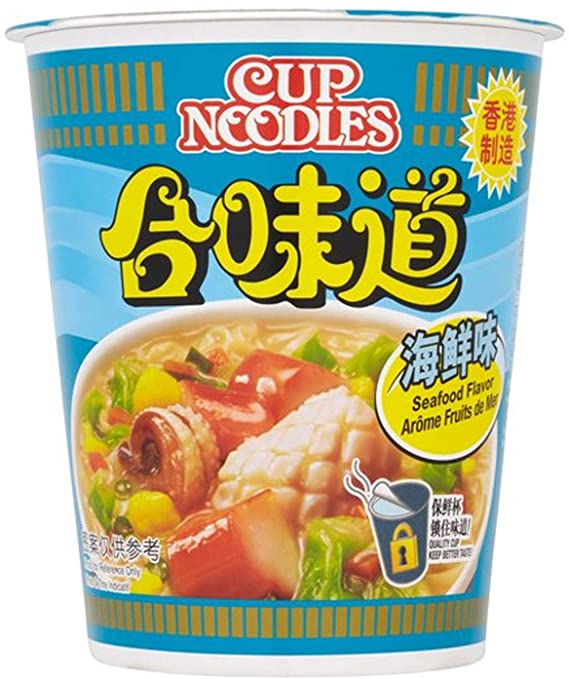 Nissin seafood cup