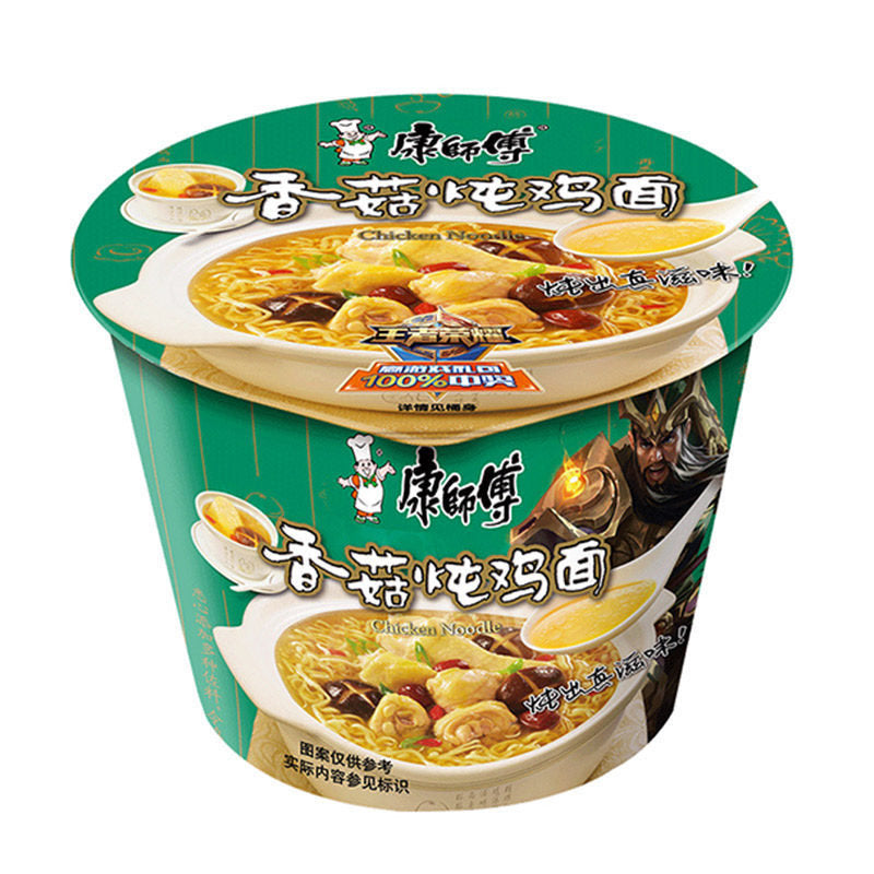 Master Kong Instant Bowl Noodle - Mushroom And Stewed Chicken Flavour 105g