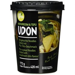 Allgroo Mushroom and Tofu Udon noodles 173g