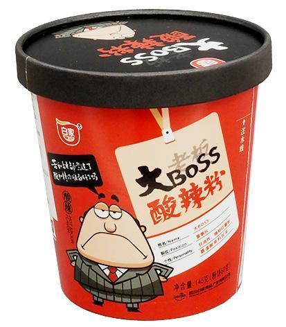 BJ Big Boss Hot & Sour Vermicelli noodles (Bowl) 145g