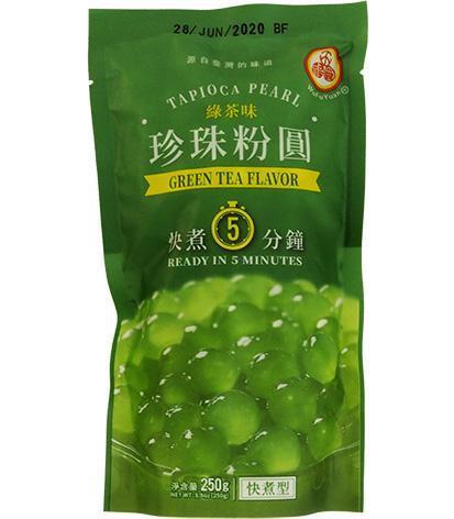 WFY Tapioca Pearl - Green Tea Flavour - 250g