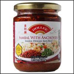 Dollee Sambal With Anchovies 230g