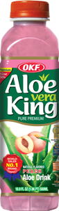 OKF Aloe Vera Juice Peach 500ml