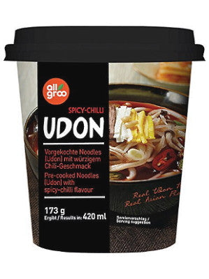 Allgroo Chilli Udon noodles 173g