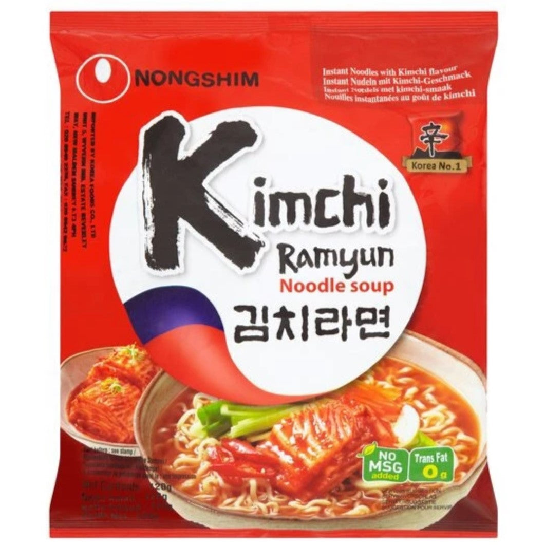 Kimchi Ramyun Packet Noodles 120g