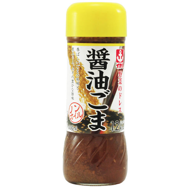 IKARI SAUCE' Oil Free Soy Sauce Sesame Dressing, 200g