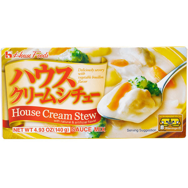 Cream Stew Roux, 8 servings, 140g By House Shokuhin