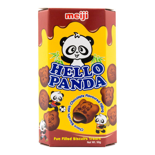 'Meiji_Singaporean' Hello Panda Double Chocolate Biscuits, 50g