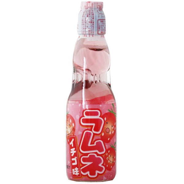 HATA KOSEN' Strawberry Ramune Soda, 200ml