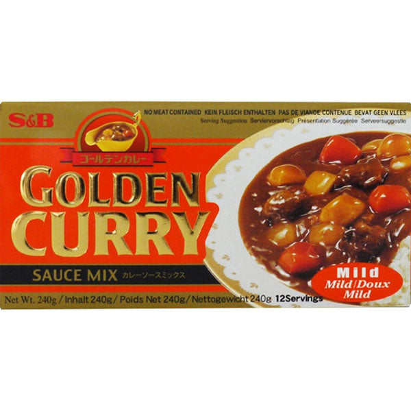 S&B' Golden Curry, Mild, 12 servings, 220g