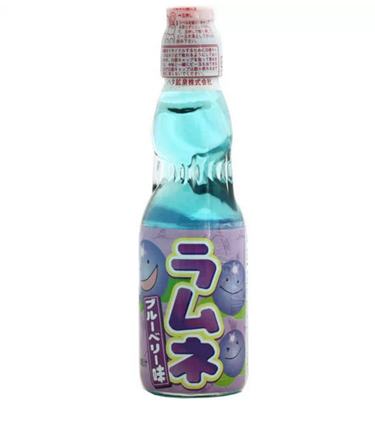 HATA KOSEN'Blueberry Ramune Soda, 200ml