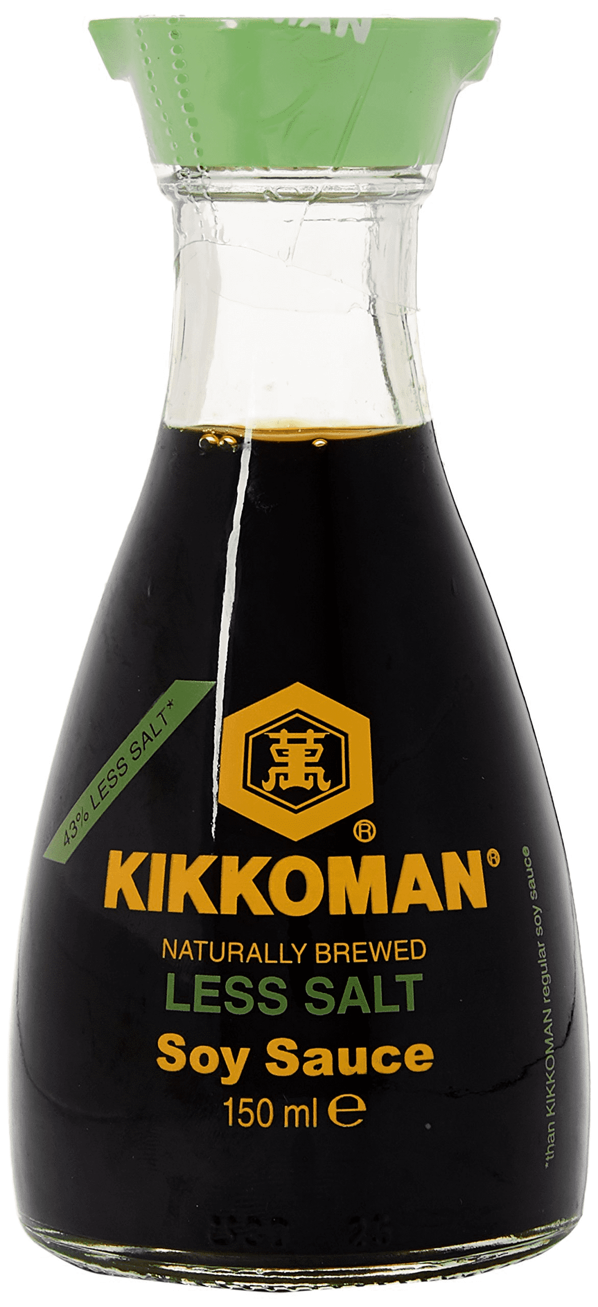 Kikkoman Soy Sauce Less Salt - 150ml