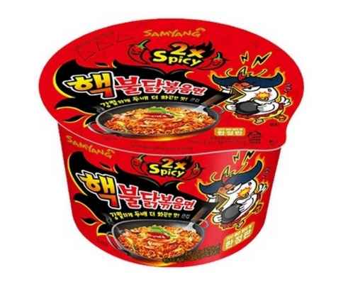 Samyang hot chicken double spicy big bowl - HALAL